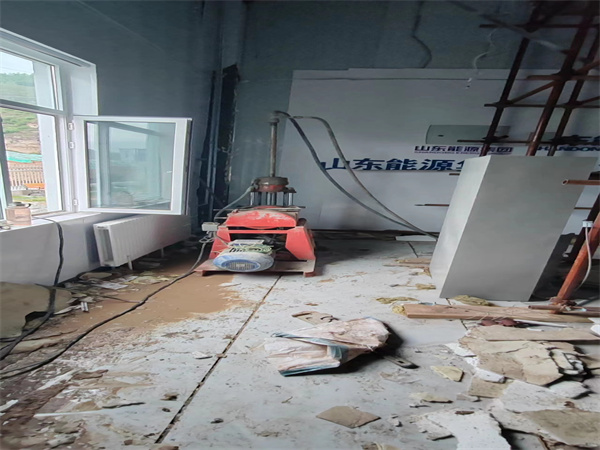 斗门地基基础下沉墙体裂缝加固注浆顶升施工